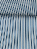 Cottage Stripe Navy Magnolia Home Fashions Fabric