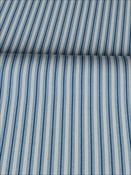 Cottage Stripe Navy Magnolia Home Fashions Fabric
