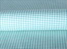 Madrid Check Aqua Magnolia Home Fashions Fabric