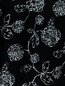 Melbourne Black Magnolia Home Fashions Fabric