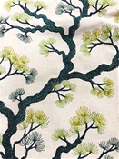 Matsu Bonsai Chinoiserie Embroidery