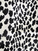Meowww Domino Ocelot Velvet P Kaufmann Fabric