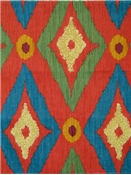 Modern Ikat Poppy