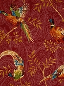 Monarch Chianti Pheasant Fabric