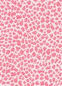 Mozam Berry Leopard Fabric