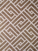 Mozambique 118 Sandstone Chenille Geometric