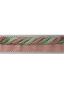 Pink Green Ivory Lip Cord