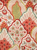 Natalia Melon Floral Medallion