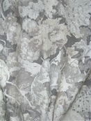 Oaklands Flint Floral Fabric