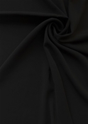 Black Stretch Crepe Odessa