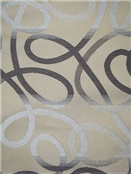 Ombre Loop BK Greystone Crypton Fabric