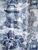 Chinoiserie Fabrics Asian Fabric Housefabric Osaka 517 Wedgewood