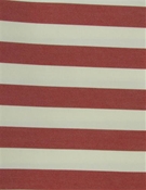 Patio Stripe Crimson Red SunReal Performance Fabric 