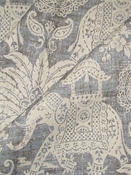 Maharaja Pearl Elephant Fabric