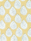 Rani Yellow Foulard Paisley