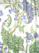 Ravello Periwinkle Jacobean Fabric