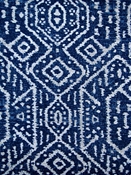 Rosette Blue Essential Living Fabric
