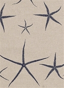 Sea Star Indigo Danish Linen Lacefield Designs