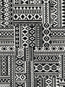 Selicato 916 Ebony / Ivory Covington Fabric