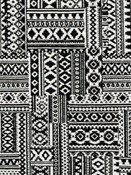 Selicato 916 Ebony / Ivory Covington Fabric