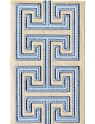 Seville Sky Embroidered Tape