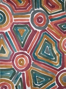 Songlines Cinnabar Tribal Geometric