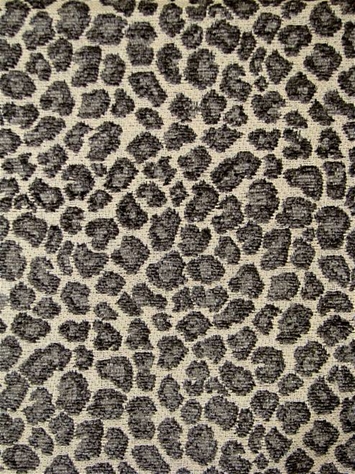 Luxury Slate Chenille Upholstery Fabric