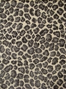 Spots Slate Chenille Leopard
