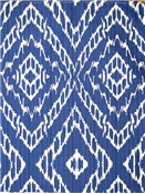 Strie Ikat Ultramarine