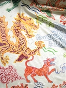 Tibetan Tiger Natural Hamilton Fabric