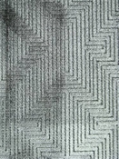 Kendall Wilkinson Velvet Maze Charcoal