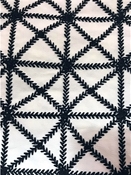 X Squared Black  Kate Spade Fabric