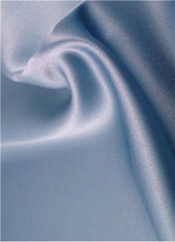 Powder Blue Duchess Satin Fabric