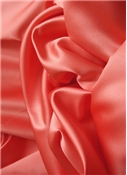 Fiesta Coral Duchess Satin Fabric