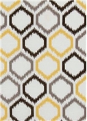Ikat Trellis Citrine