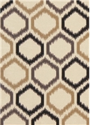 Ikat Trellis Toffee