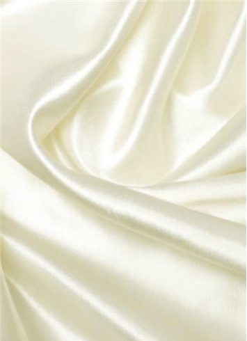 Ivory Duchess Satin Fabric