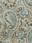 Paisley Prism Latte Waverly Fabric