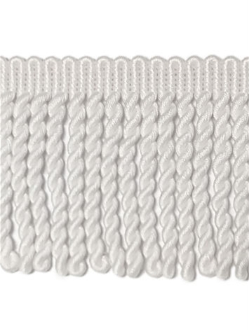 Sunbrella 3 Inch Bullion Fringe Natural White