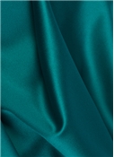 Crepe Teal Duchess Satin Fabric