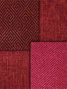 Red Chenille Upholstery Fabrics