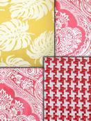 Manderine & Sunset Outdoor Fabric