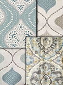 Spa Blue Medallion Fabrics