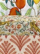 Vern Yip Spice Red Fabrics