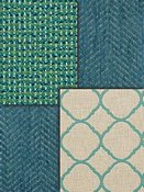 Teal Outdoor Fabric