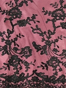 Black Lace Fabric