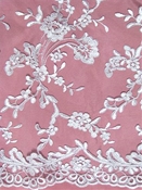White Bridal Lace Fabric