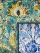 Vintage washed and weathered fabric