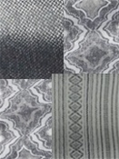Grey, Silver, & Charcoal Magnolia Fabrics