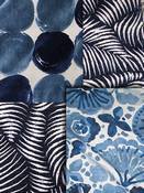 Indigo Blue Robert Allen Fabric